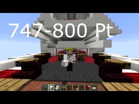Ultra Realistic Boeing 747-800 Minecraft Build Pt.2 [56] (MASSIVE!)