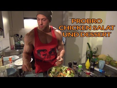 ProBro Healthyfood – ProBro Chicken Salat und Dessert
