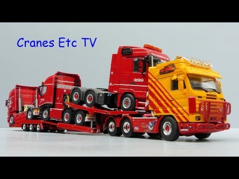 WSI Scania R143 Truck Transporter ‚VSB‘ by Cranes Etc TV