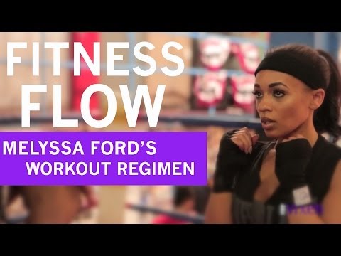 VIBE Vixen Fitness Flow: Melyssa Ford Boxes Her Way Into Shape
