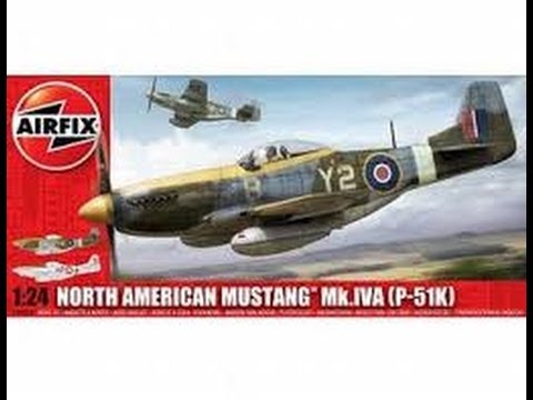 Airfix 1/24 Mustang MK IV-A Inbox Review
