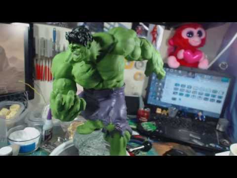 1/6th Kotobukiya Classic Avengers Hulk Review and repaint