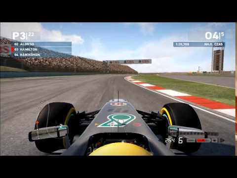F1 2013 l China, Lewis Hamilton, Mercedes – Race 5 laps