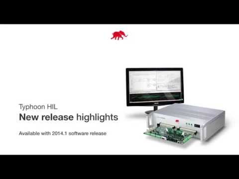 Typhoon HIL 2014.1 release highlights