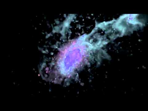 NASA | Computer Model Shows a Disk Galaxy’s Life History [HD]