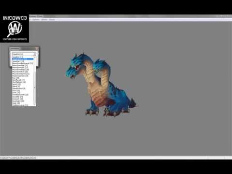 WOW WOD ALPHA: Thunder Hydra Animations (Wow Modelviewer)