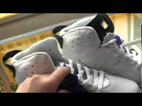 Air Jordan 6 “Carmine“ Vs Air Jordan 6 Sport Blue Review On Feet