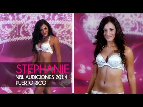 La bella Puertorriqueña „Stephanie Gómez“ audiciona para Nuestra Belleza Latina 2014.
