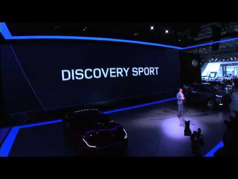 Land Rover Discovery Sport Announcement at 2014 New York Auto Show | AutoMotoTV