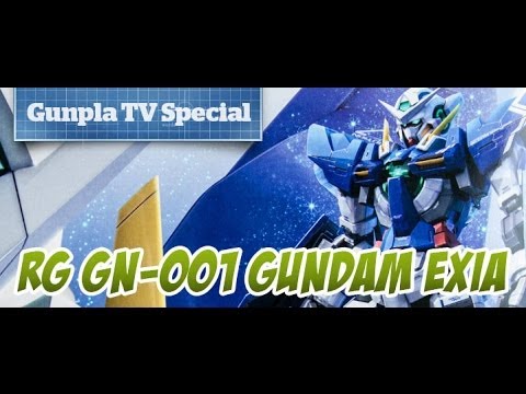 Gunpla TV Special – 1/144 RG GN-001 Gundam Exia Unboxing! – Hlj.com