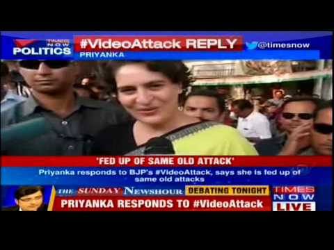 Priyanka Gandhi’s Response to BJP