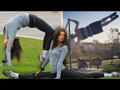 „The Face“ Kira Dikhtyar Shows Off Her Flexibility