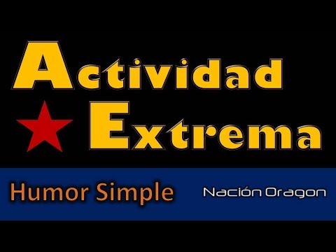 Actividad extrema – Humor Simple