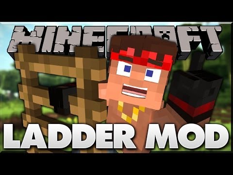 Minecraft Mods | Luppii’s Ladders Mod | Amazing new Ladders! | Minecraft Mod Spotlight