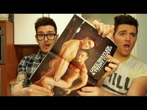 NAKED IN A MAGAZINE!