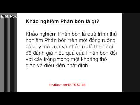 Khảo Nghiệm Phân bón – 0912.75.57.86 (Mr.Hà)