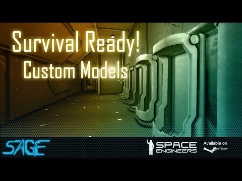 Space Engineers, Survival Ready Custom Models!