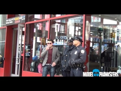 Smoking Weed In Front Of Cops Prank!
