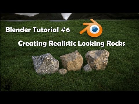 Blender Tutorial #6 – Creating Realistic Rocks Using Cycles