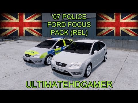 2007 Police Ford Focus Pack