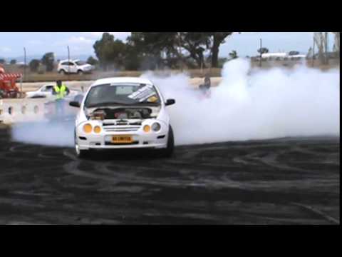 37  AU LIMITED Ford Falcon Ute At Burnout Mafia Nats Tamworth City Speedway 10 5 2014