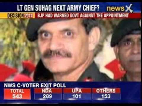 MoD recommends Lt General Suhag as new Army Chief