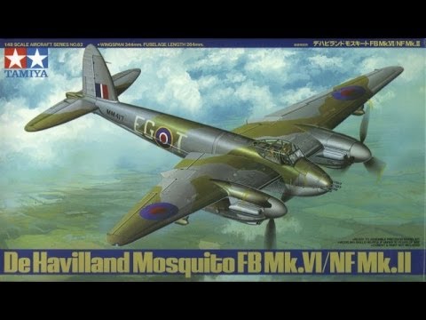 Tamiya 1/48 Mosquito Introduction Video