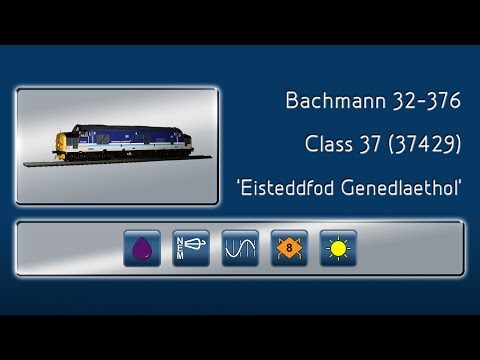 Opening the Bachmann Class 37 in Regional Railways