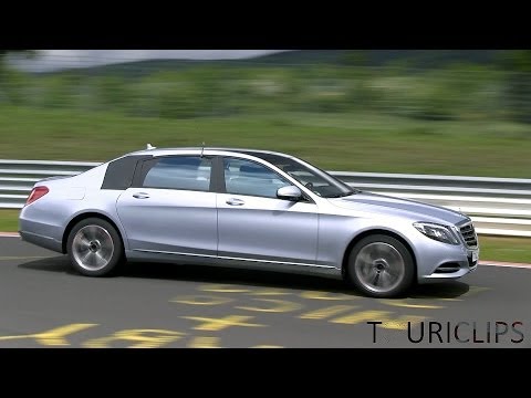2015 Mercedes-Benz Maybach ‚S-Class LWB‘ spied testing on the Nürburgring!