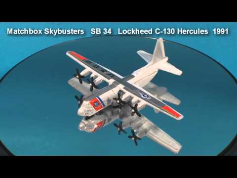 Lockheed C-130 Hercules  Matchbox Skybusters   SB 34   1991
