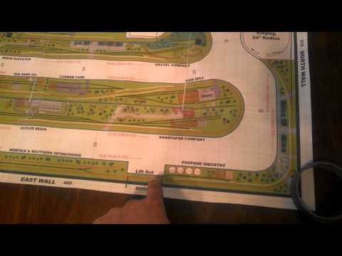 New track plan on the I.S.