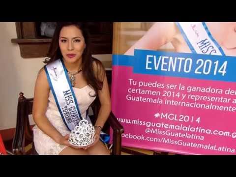Invitación al certamen Miss Guatemala Latina 2014 #MGL2014