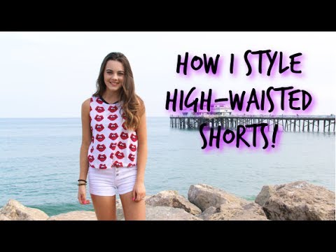 How I Style High-Waisted Shorts for Summer!
