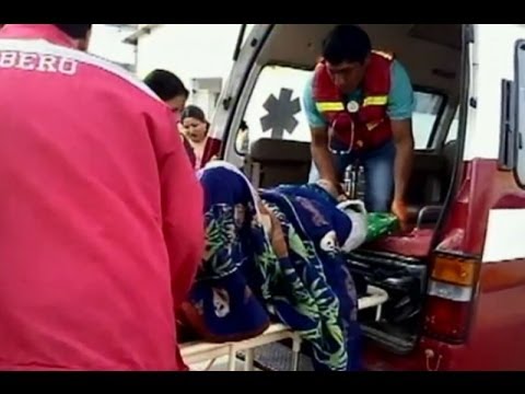 Ica: Bombero ayudó a mujer a dar a luz en la ambulancia