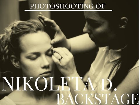 Backstage photoshooting of  / fotenie Nikoleta D. May 2014