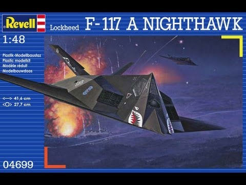 Revell 1/48 Lockheed F-117 A Nighthawk Model Build Pt 3