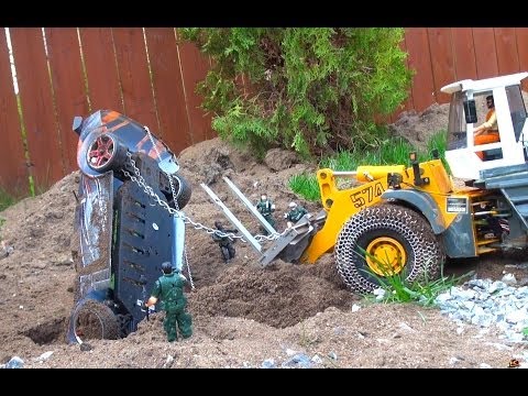 RC ADVENTURES – How to Recover a buried Drift Car