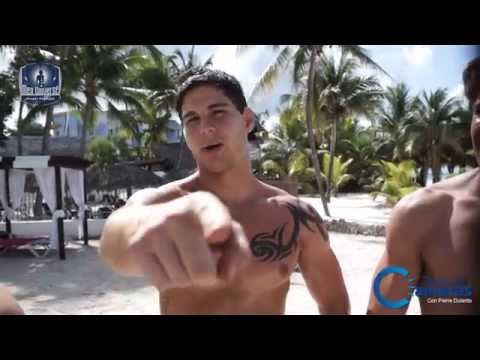 Grabacion Playa Televisión Dominicana ||| Men Universe Model 2014