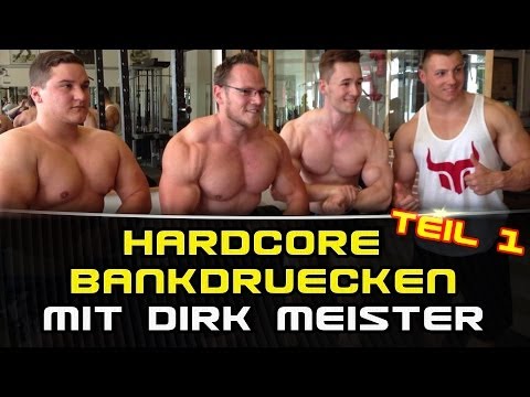 Hardcore Bankdrücken mit Dirk Meister: Training (Teil 1) – DanielGildner.com