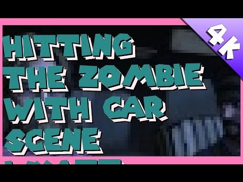The Walking Dead 400 Days – Hitting the Zombie with car scene (Wyatt) [4K 1080p HD]