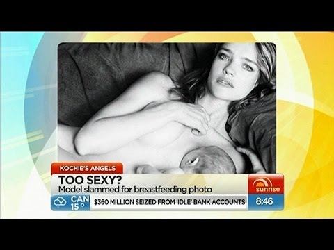 Model accused of ’sexualising breastfeeding‘
