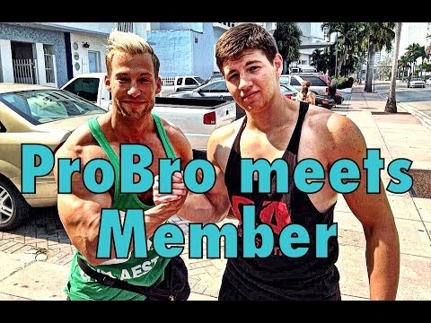 ProBro trifft ProBro Member in Miami