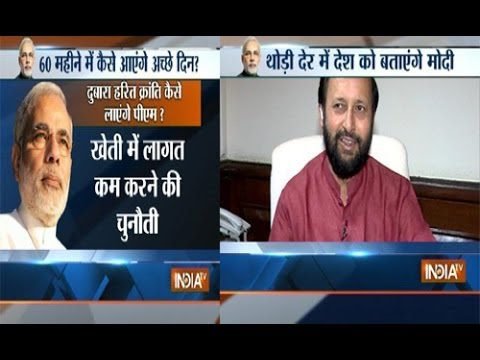 Exclusive: I&B Minister Prakash Javadekar speaks with India Tv about Modi Development Model
