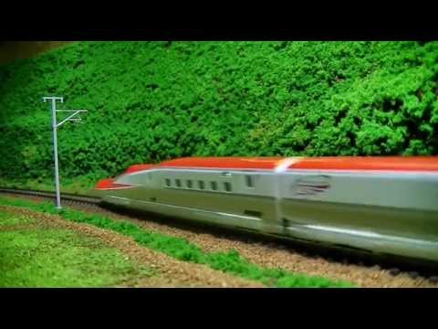 Nゲージ　鉄道模型の音〈4〉　TOMIX　「こまち」　通過シーン