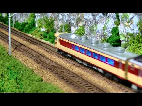 Nゲージ　鉄道模型の音〈1〉　KATO　「キハ181系」　通過シーン