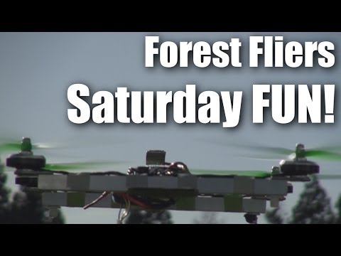 More RC plane and multirotor fun with the Forest Fliers
