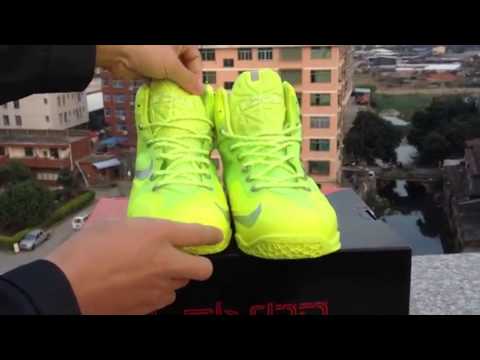 Cheap 2014 Nike LeBron 11  Volt  Fluorescence Green Me