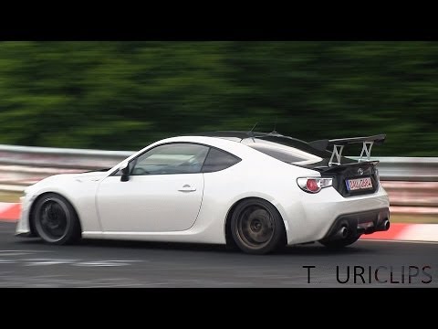Mysterious Toyota GT86 prototype spied testing at the Nürburgring!