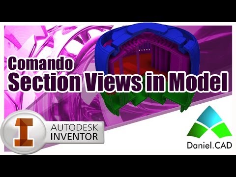 Autodesk Inventor 2015 – Section Views in Model