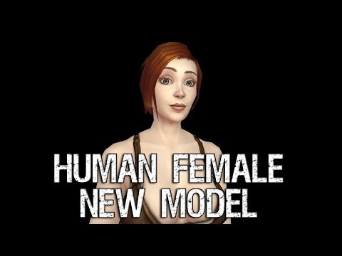 Human Female Character New Model Preview – Warlords of Draenor